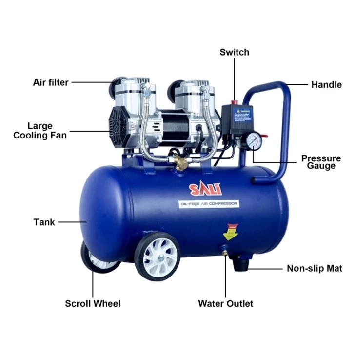 Quiet Air Compressor 30L