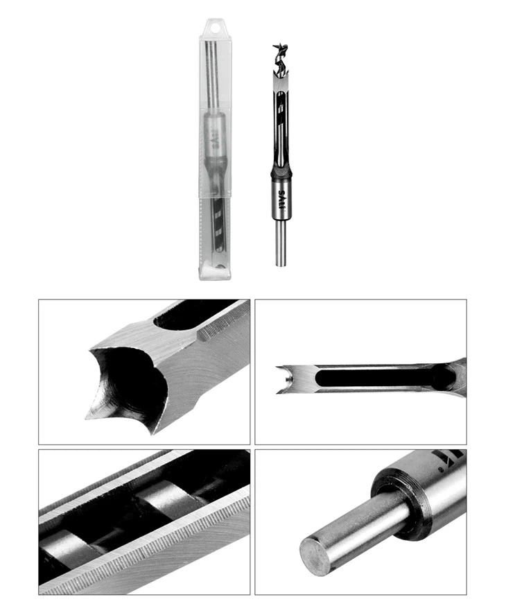 SQUARE HOLE DRILL BIT